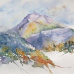 Tableaux en aquarelle Chartreuse automne -