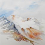 Tableaux en aquarelle Via Alpina 10